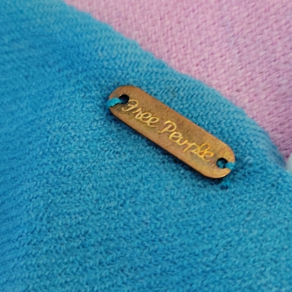 Free People Retrograde Tie Dye Cashmere Scarf - Picture 3 of 7